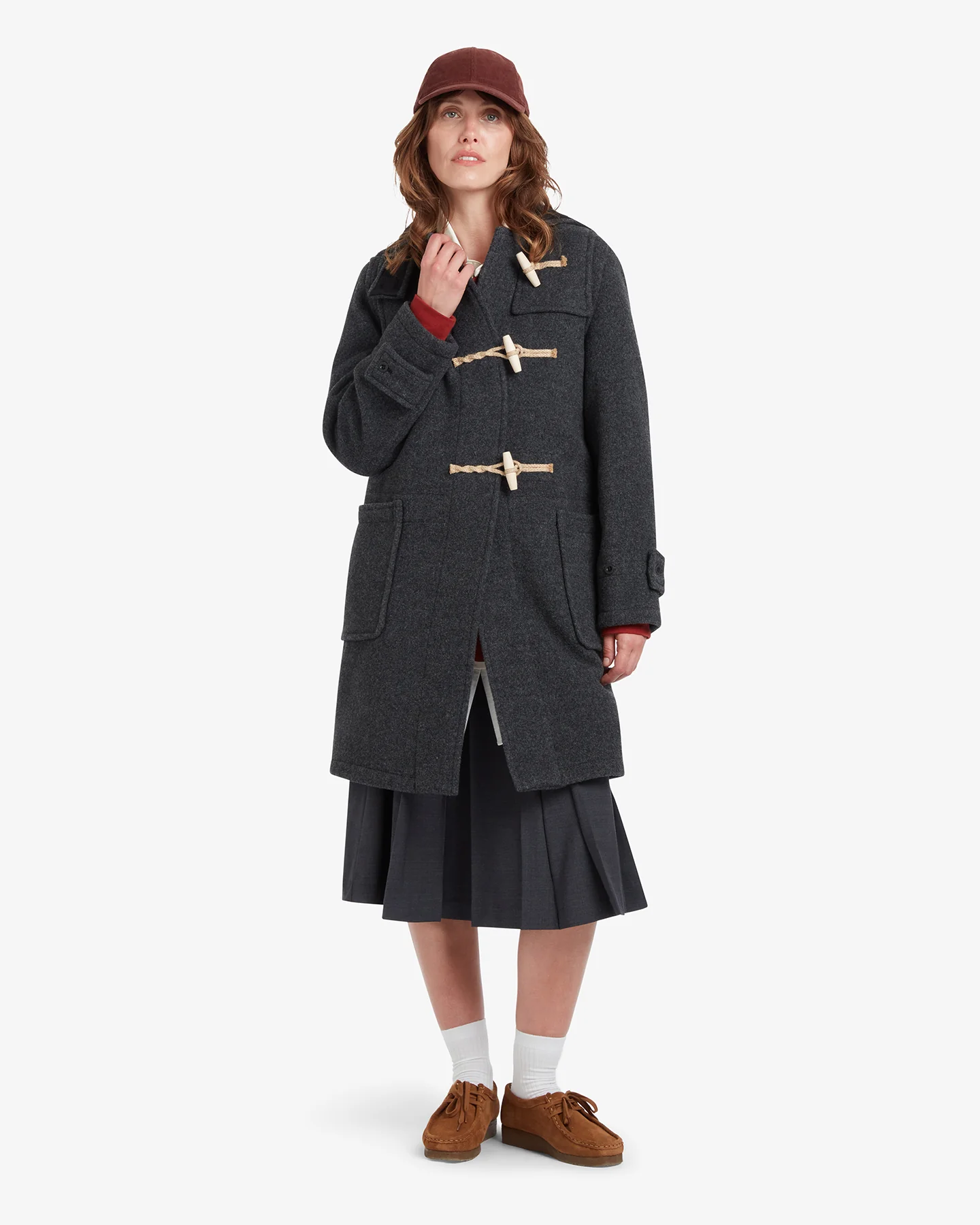 Women's Original Monty Duffle Coat Charcoal