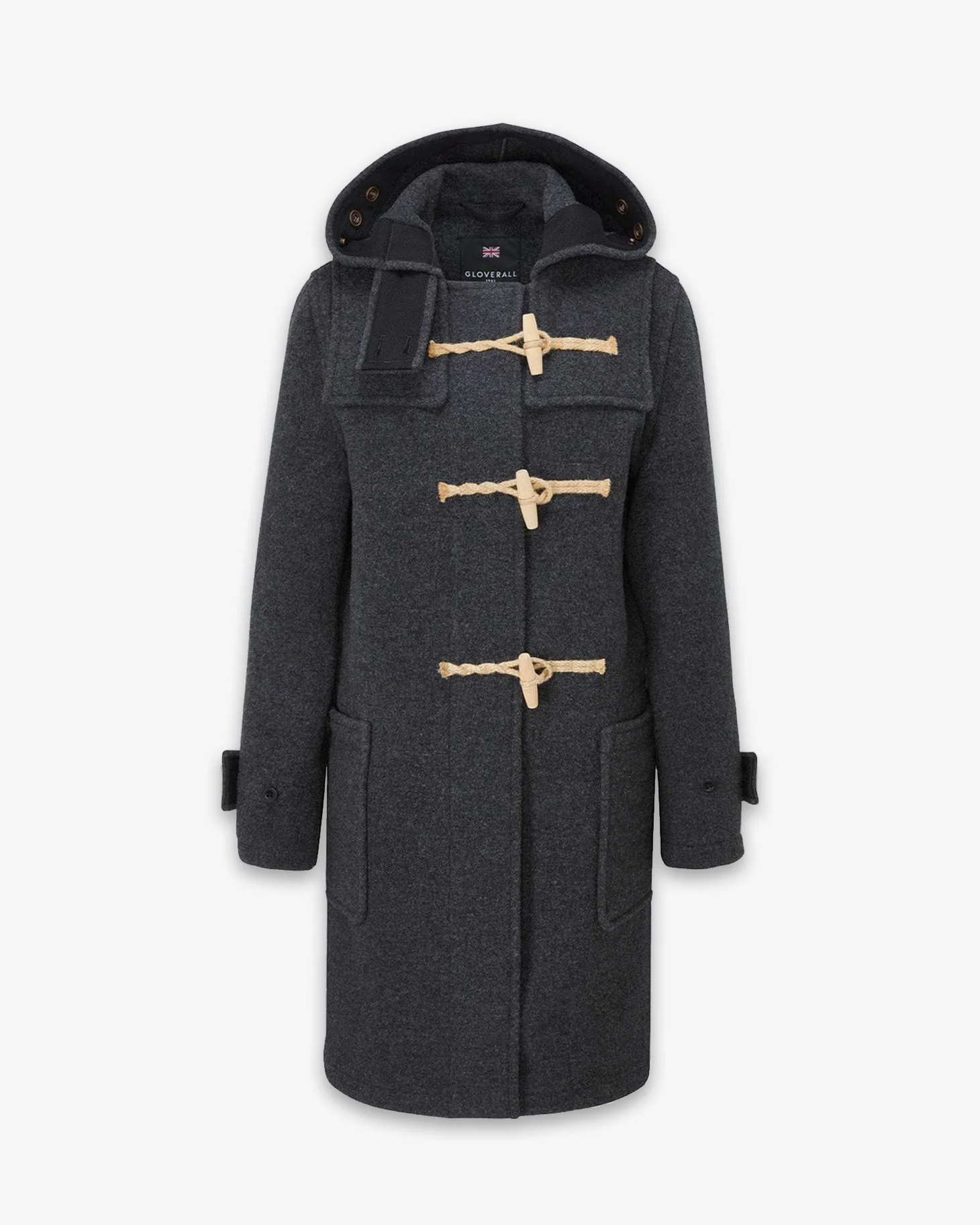 Women's Original Monty Duffle Coat Charcoal - Image 5