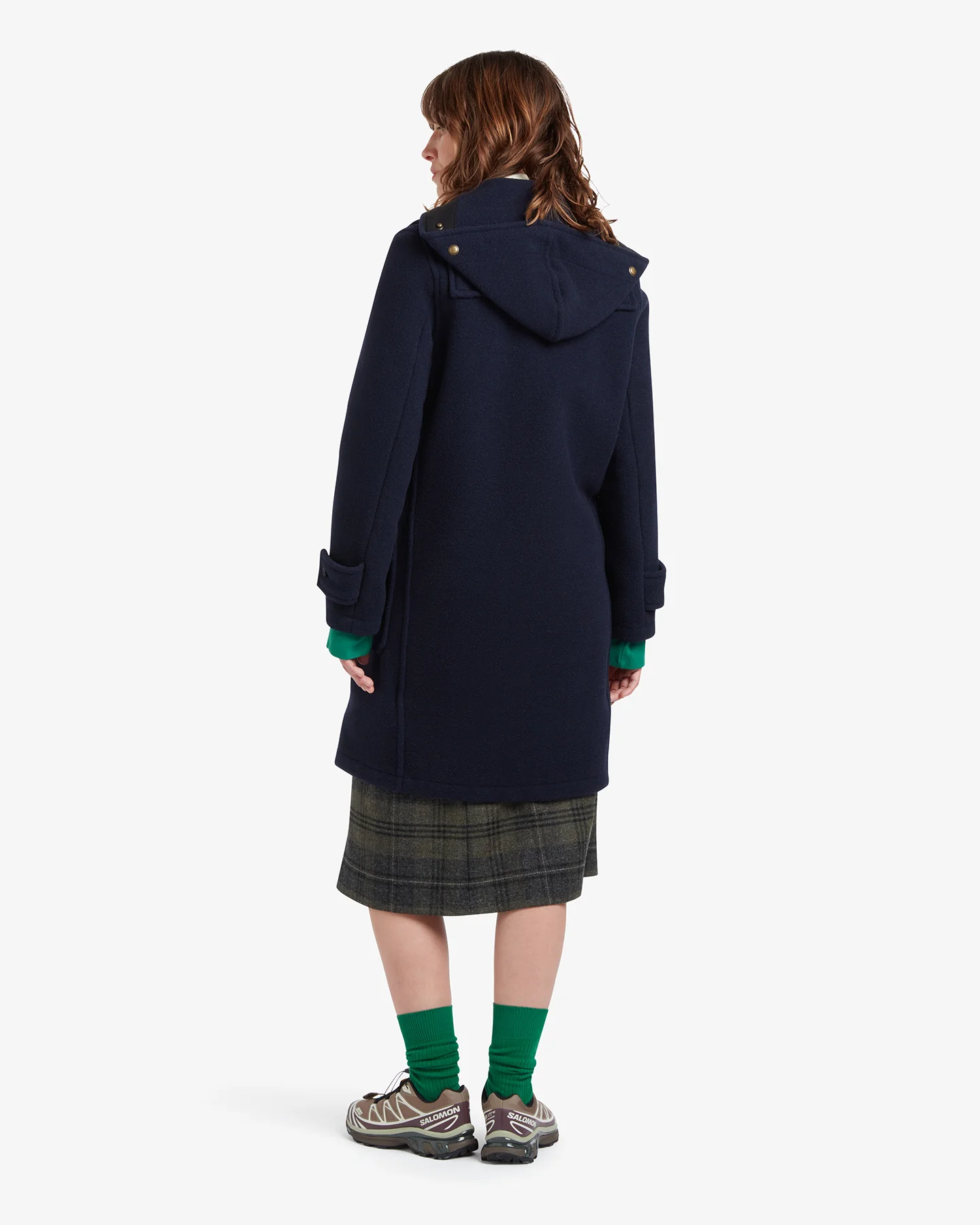 Women's Original Monty Duffle Coat Navy - Image 4