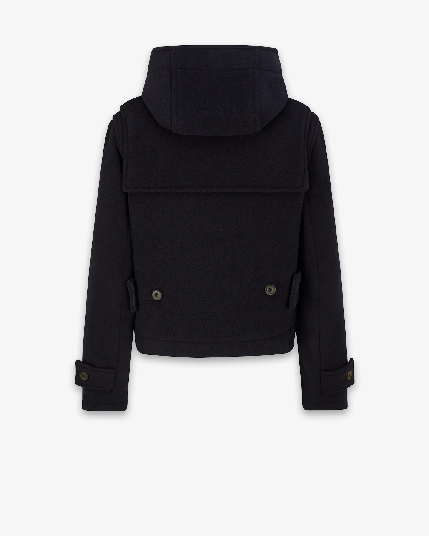 Women's Shelley Cropped Duffle Jacket Navy - Image 6